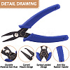 1Set Carbon Steel Jewelry Pliers PT-TA0001-03-10