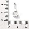 Rack Plating Brass Clear Cubic Zirconia Pendants KK-M102-17P-A-3