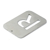 304 Stainless Steel Pendants STAS-Y004-01P-49