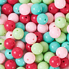 Opaque Acrylic Beads OACR-TAC0014-06F-3