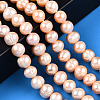 Natural Cultured Freshwater Pearl Beads Strands PEAR-N013-07L-2
