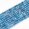 Natural Apatite Beads Strands G-T064-17-4mm-1
