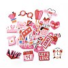 Valentine's Day Theme Paper Stickers Set DIY-G066-27-1