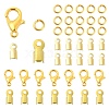 50Pcs Zinc Alloy Lobster Claw Clasps DIY-YW0007-54G-1