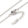 304 Stainless Steel Ball Chain Necklaces NJEW-JN03564-8
