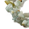 Natural Flower Amazonite Chips Beads Strands X-G-M205-12-01-9