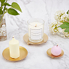 3Pcs 3 style Iron Candle Holder AJEW-CP0004-77-5