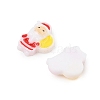 Christmas Theme Luminous Resin Cabochons RESI-U003-02C-4