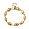 304 Stainless Steel Ladybug Link Bracelets for Women BJEW-K226-15B-G-4