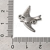 Non-Tarnish 304 Stainless Steel Bird Links Connector Charms STAS-N103-28P-3