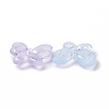 Transparent Frosted Acrylic Beads X-OACR-P013-32M-3