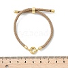 Adjustable Nylon Cord Bracelets BJEW-C096-01G-15-5