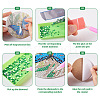 5D DIY Diamond Painting Cup Mat Kits DIY-TAC0021-09A-16