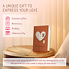 3D Pop Up Wood Greeting Card for Birthday Party Day AJEW-WH0425-001-3