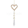 Alloy Rhinestone Hanging Ornaments HJEW-E012-02G-01-3