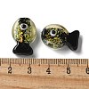 Handmade Foil Lampwork Fish Beads FOIL-Z001-01B-3