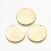 PVD Vacuum Plating 201 Stainless Steel Stamping Blank Tag Pendants X-STAS-S076-12-1