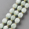 Glass Beads Strands G-S362-089B-1