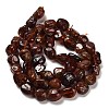 Natural Garnet Beads Strands G-P497-01E-70-3