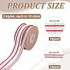 2 Rolls 2 Styles Cotton Ribbon OCOR-ME0001-99A-2