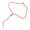 Nylon Pendant Cord Loops NWIR-WH0012-02C-1