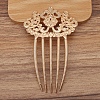 Alloy Hair Comb Findings PW-WG28420-03-1