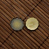 12mm Clear Domed Glass Cabochon Cover for Flat Round DIY Photo Brass Cabochon Making DIY-X0104-AB-NF-4
