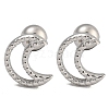 304 Stainless Steel Cartilage Earrings EJEW-B066-01B-P-1