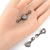 Alloy Crystal Rhinestone Magnetic Clasps ALRI-YW0001-10B-3