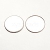 316 Surgical Stainless Steel Milled Edge Bezel Cups X-STAS-K099-01-25mm-P-2