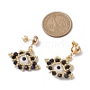 Glass Seed Beads Stud Earrings EJEW-MZ00270-4