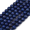 Synthetic Howlite Imitation Lapis Lazuli Beads G-S393-13A-10mm-2