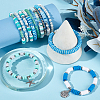 SUNNYCLUE DIY Ocean Theme Synthetic Howlite Stretch Bracelet Making Kit DIY-SC0025-02-4