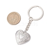 316 Stainless Steel Photo Locket Keychain KEYC-JKC01121-3