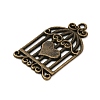 Tibetan Style Alloy Pendants TIBEP-S317-36AB-NR-2