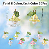 10 Sets Acrylic Charms FIND-SC0016-67-2