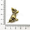 Brass Dog Figurine Statue for Living Room Table Home Decoration DJEW-Q008-06AB-3