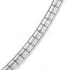 304 Stainless Steel Chain Necklaces NJEW-F127-01-4