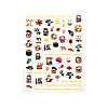 Chinese Style Nail Decals Stickers MRMJ-R088-35-775-1