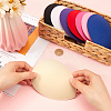 Gorgecraft 8Pcs 8 Colors EVA Cloth Teardrop Fascinator Hat Base for Millinery DIY-GF0009-74-3