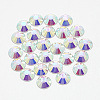 Flat Back Glass Rhinestone Cabochons RGLA-T090-SS50-02-1