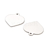 Non-Tarnish Stainless Steel Pendants STAS-L276-01P-05-2