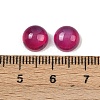 Lab Grown Red Corundum Cabochons G-B166-01B-3