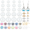   DIY Glass Ball Dangle Earring Making Kit DIY-PH0021-53-1