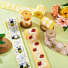 Kissitty 6 Rolls 6 Styles Polyester Ribbon OCOR-KS0001-01-5