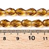 Transparent Glass Beads Strands X-EGLA-N013-T6mm-D16-4