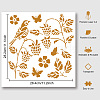 PET Hollow Out Drawing Painting Stencils DIY-WH0405-0056-3