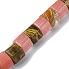 Tigerskin Glass Beads Strands G-F743-03C-1