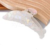 Dolphin Shape PVC Claw Hair Clips PW-WGDA741-06-1