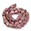 Natural Rhodonite Beads Strands G-P497-01E-86-3